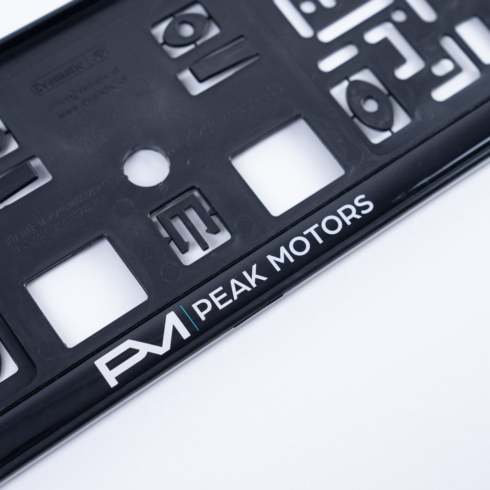 PeakMotors Kennzeichenhalterung | Jetzt den Peakmedia-Style entdecken!